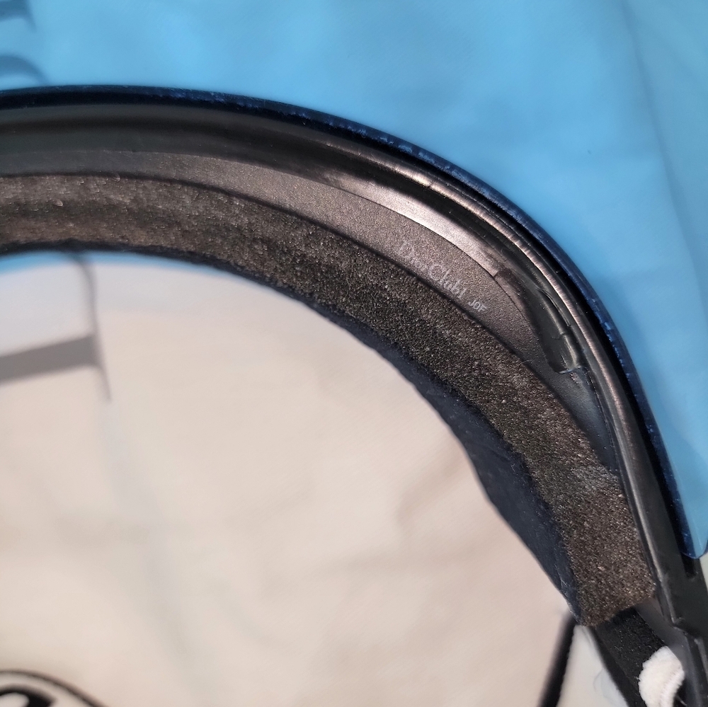 Dior J'Adior Blue Visor with White Logo Strap - Picture 2 of 10